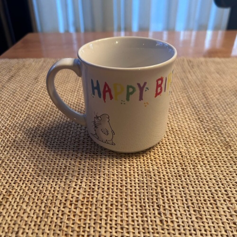 Sandra Boynton Cat Painting “Happy Birthday To You” Mug